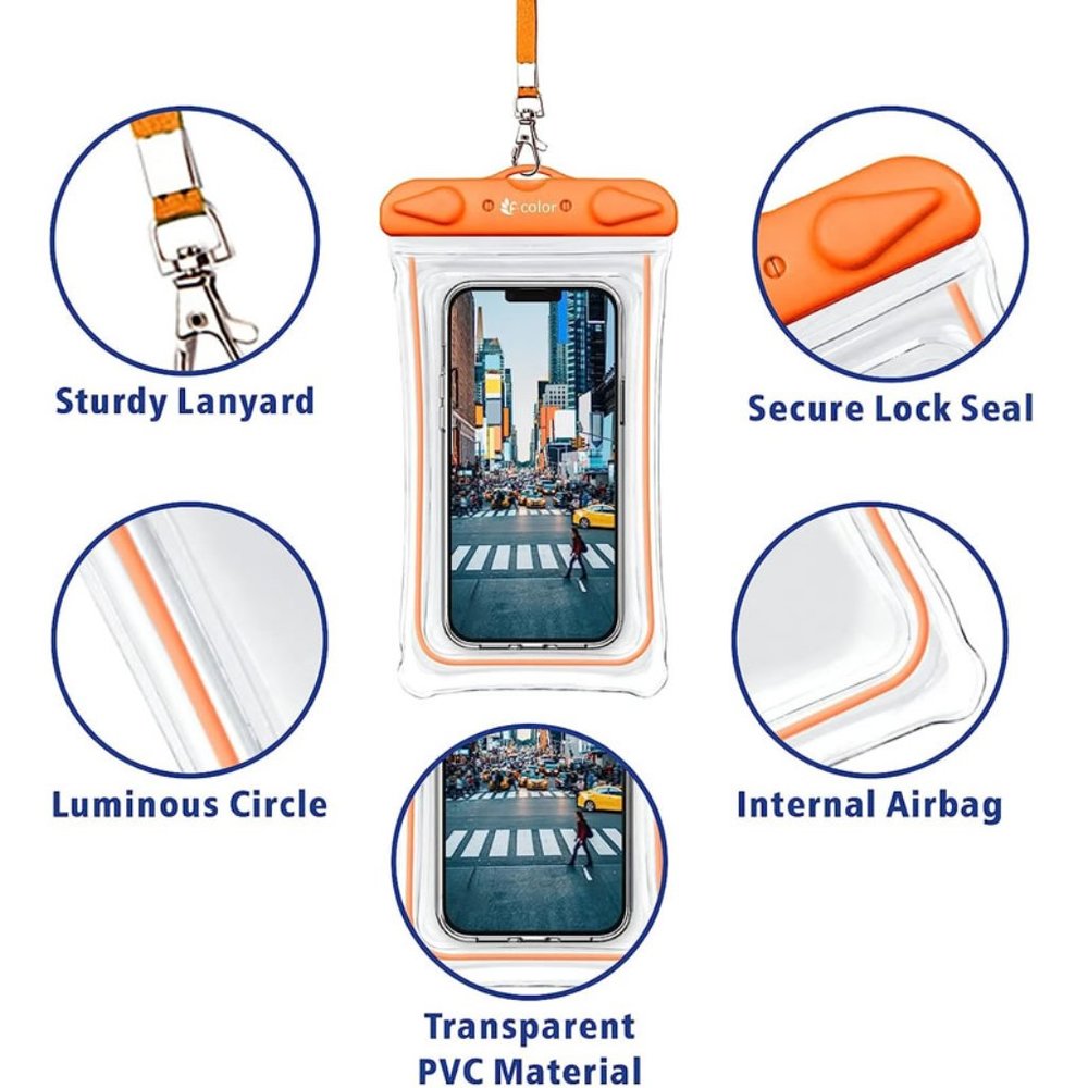 Waterproof Phone Pouch Set